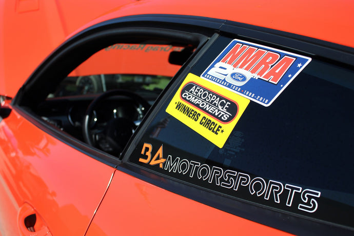 BA Motorsports Sticker